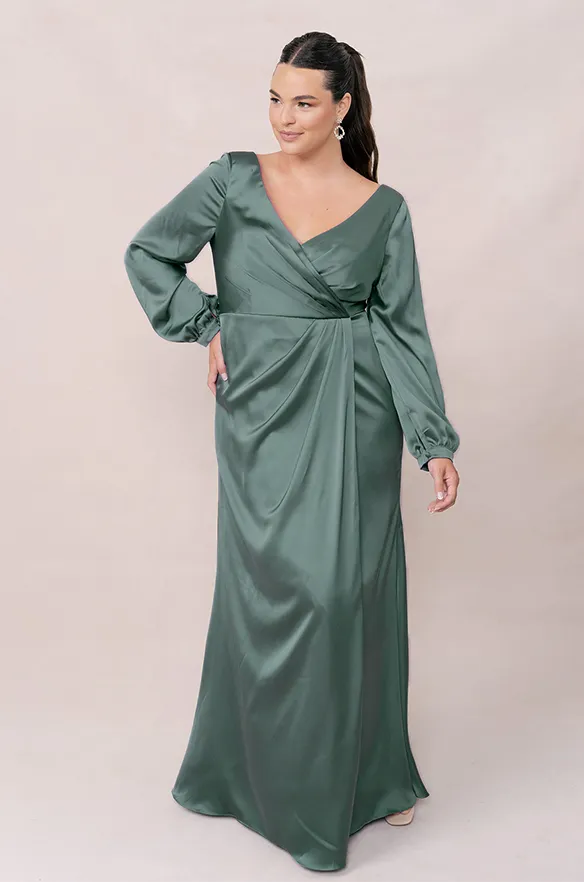 Vera Satin Dress | Made To Order