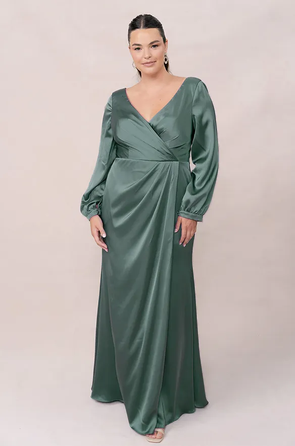 Vera Satin Dress | Made To Order