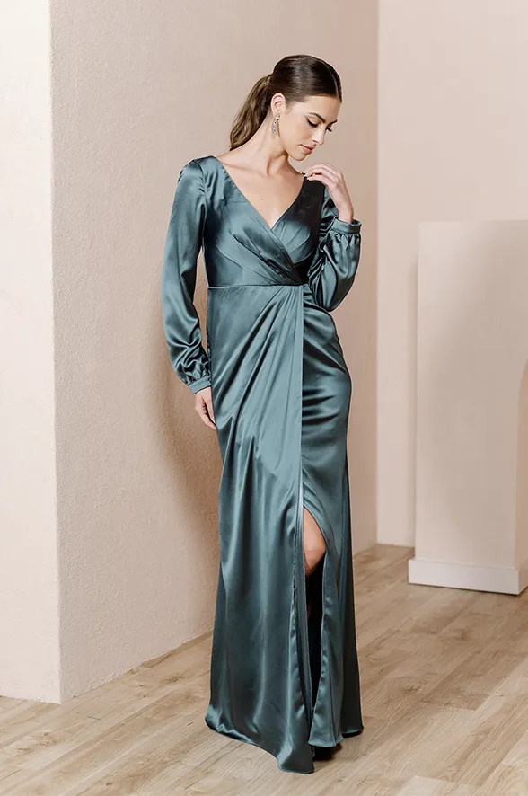 Vera Satin Dress | Made To Order