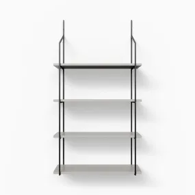 Verne Concretey 4 Tiered Shelf