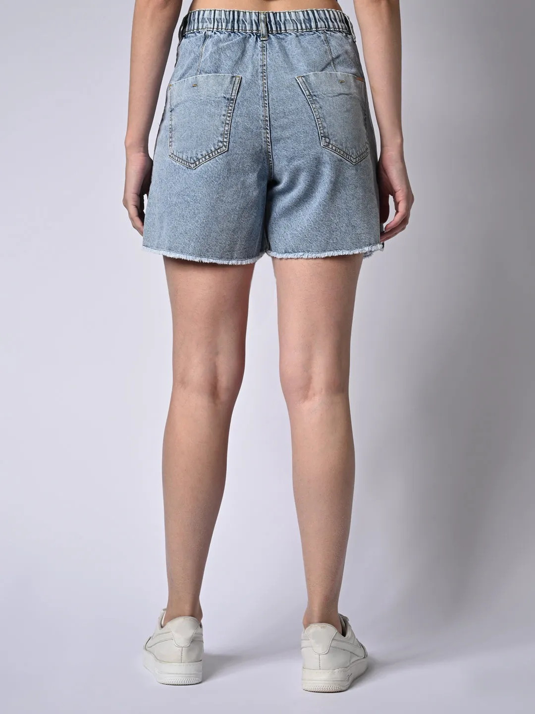 Women High Rise Skinny Fit Skorts / Skirts