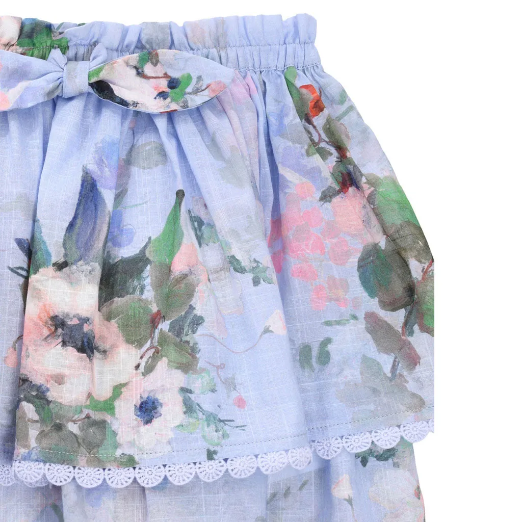 Zimmermann Kids Everley Tiered Skirt